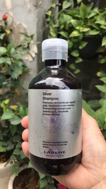 (SIÊU RẺ ) Dầu gội tím Silver Shampoo LABENE  KHỬ VÀNG (Mẫu mới 2020) 300ml