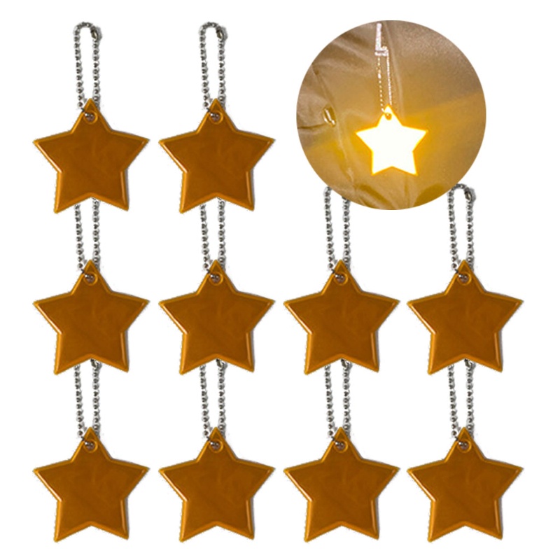 Set 10 Móc Khóa Thể Thao Phản Quang An Toàn