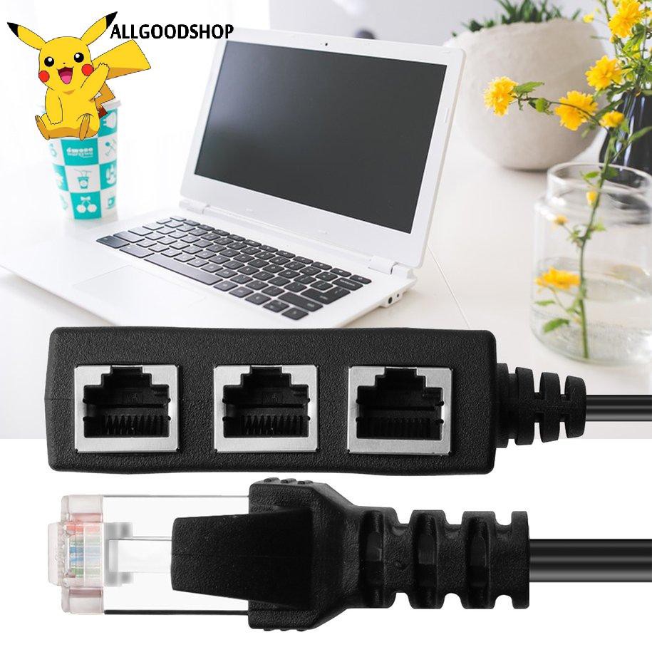 Bộ chia 1 sang 3 cổng mạng Lan Rj45