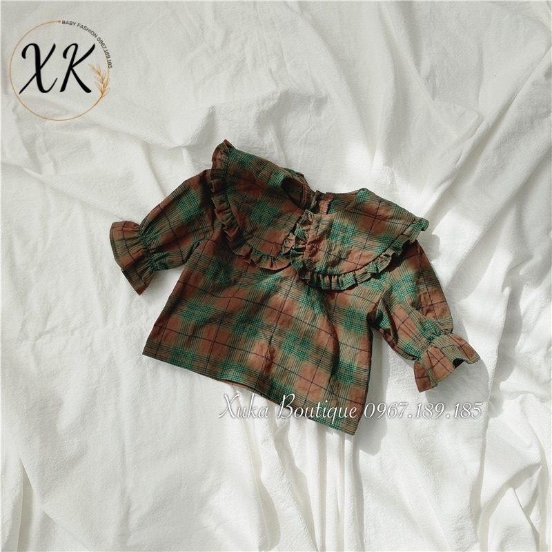Set Áo Sơ Mi QC Bé Gái Cực Đẹp