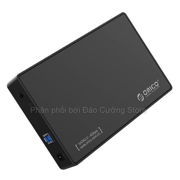 Đầu Đọc Ổ Cứng 3588US3-BK 3.0 ORICO Box Sata đa năng cho cả HDD SSD 3.5-2.5inch kèm nguồn