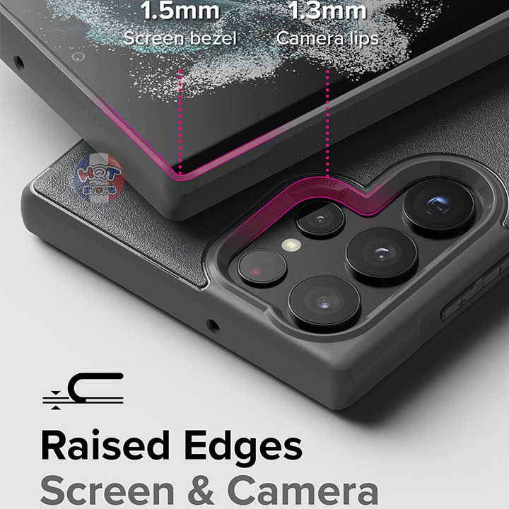 Ốp lưng chống sốc Ringke Onyx Samsung S22 Ultra chính hãng - Hàng nhập khẩu