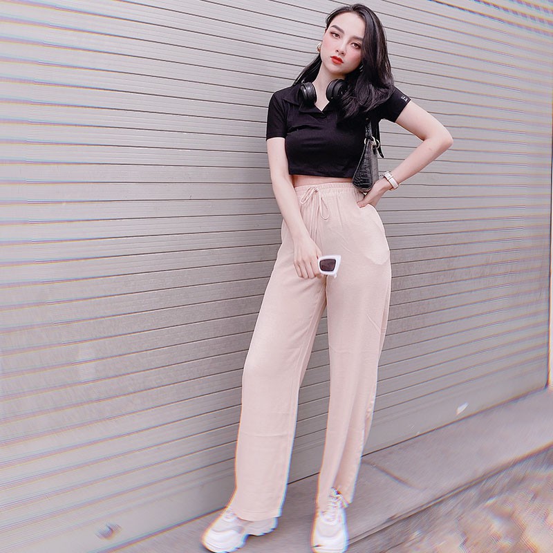 Quần đũi ống suông Molento quần ống rộng đũi không nhăn mặc mềm mịn thoáng mát dễ phối đồ - X15 | BigBuy360 - bigbuy360.vn