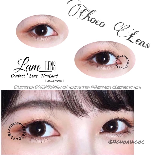 CHOCO LENS ✨ Có Cận / 0 Độ