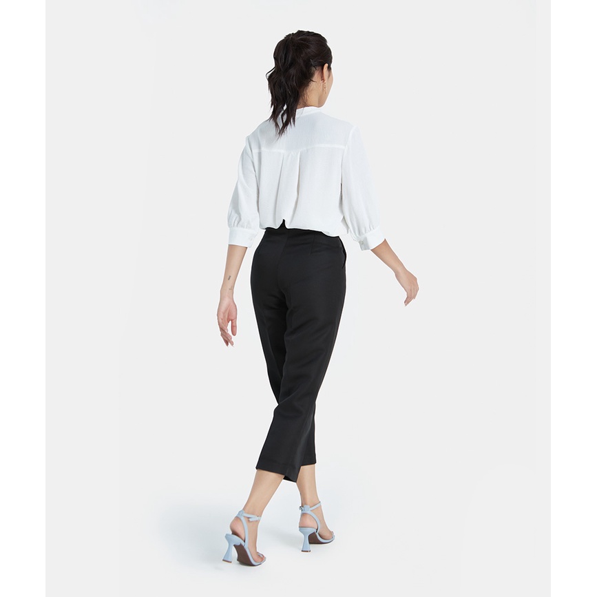 Quần Tây Lụa Thời Trang Nữ HNOSS Ống Đứng HNQDA018