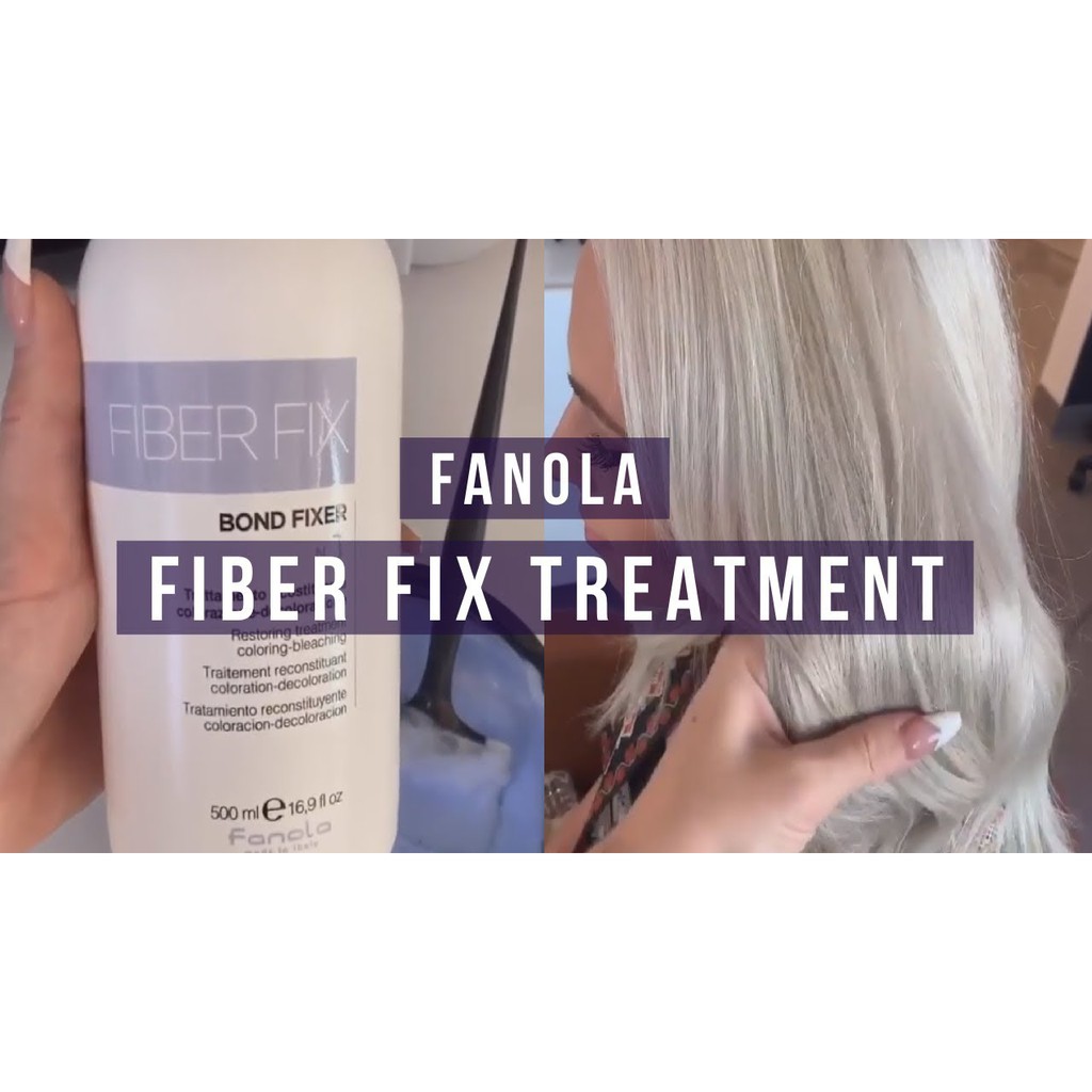 Cặp gội-xả Fanola Fiber Fix