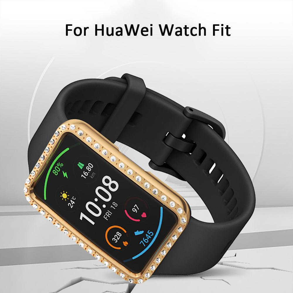 Khung Nhựa PC Lấp Lánh Bảo Vệ Cho Đồng Hồ Huawei Watch