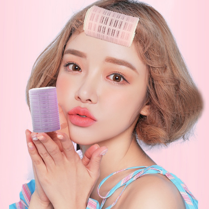Kẹp uốn phồng tóc mái phong cách Hàn Quốc dễ thương cho bạn gái