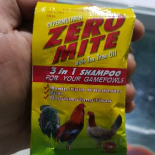 Combo 4 gói dầu gội cho gà zero mite