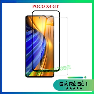 Kính cường lực Poco X4 GT Redmi Note 11T Pro Poco F2 Pro Poco X3 Poco X3 Pro - Full màn hình và Trong suốt không full