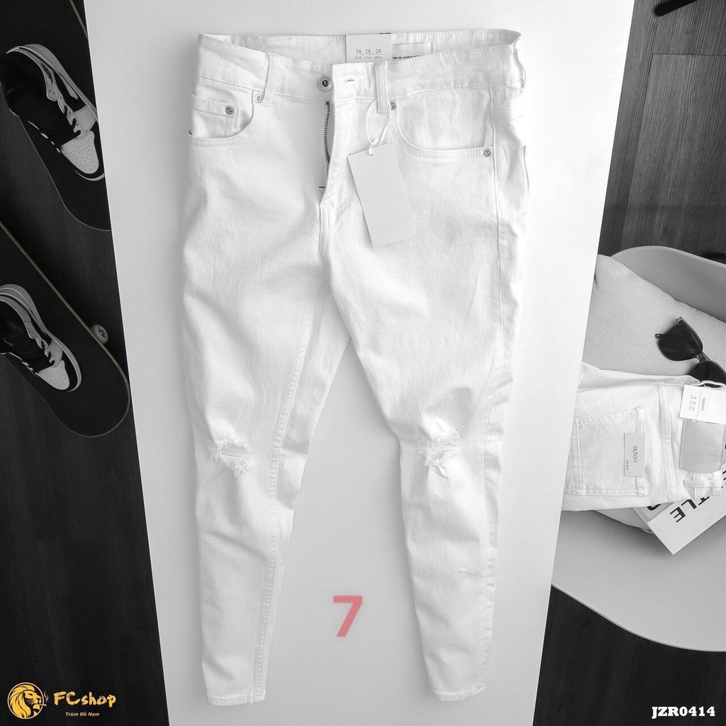 Quần jean nam chất bò cao cấp co dãn 4 chiều cực đẹp from dáng skinny đẹp CAROLLSTORE QJ7