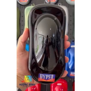 HYPER - Sơn ô tô, xe máy màu Đen Bóng H400 loại 2 thành phần (bộ 1,25L)
