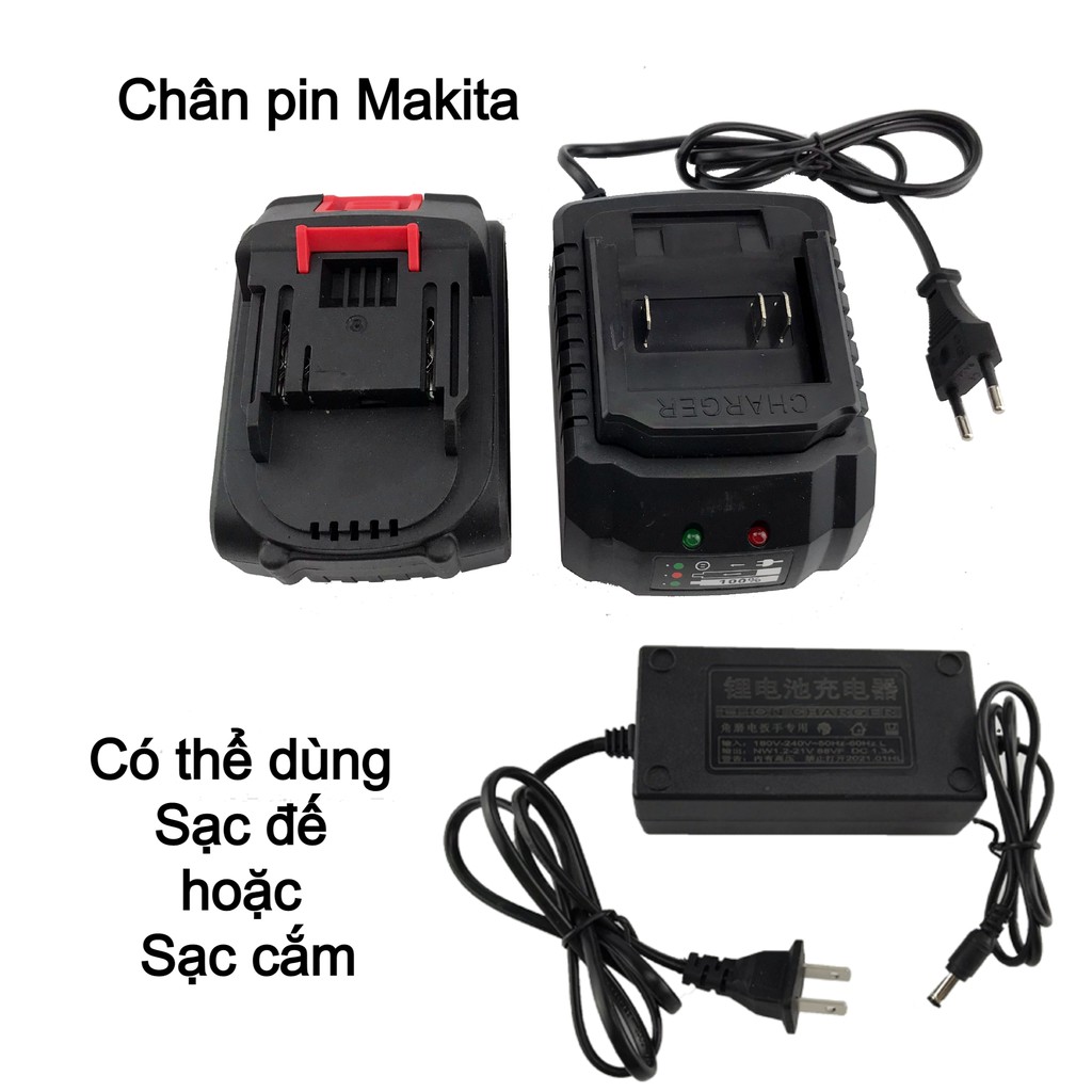 Máy cưa bàn không chổi than dùng pin Makita (thân máy)