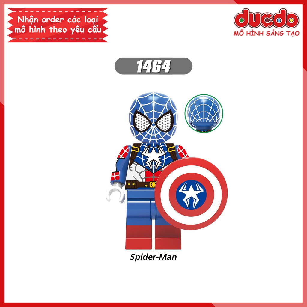 Minifigures các nhân vật Người nhện Spider Man hóa trang - Đồ chơi Lắp ghép Xếp hình Mô hình Mini Iron Man XINH X0282