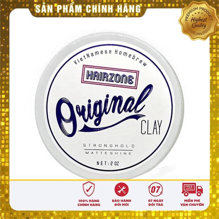 Sáp Vuốt Tóc ORIGINAL CLAY HAIRZONE 56G