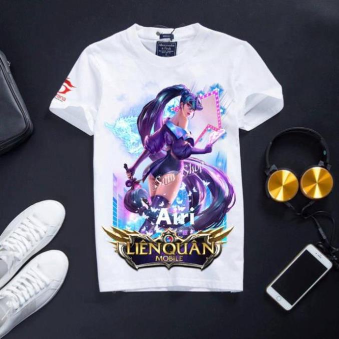 VHL Store [GIÁ XƯỞNG] Áo Liên Quân cotton màu trắng chất cực đẹp Hayate Trăng Khuyết VHL Store