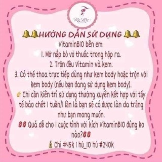 Siêu Kích Trắng Vitamin B10