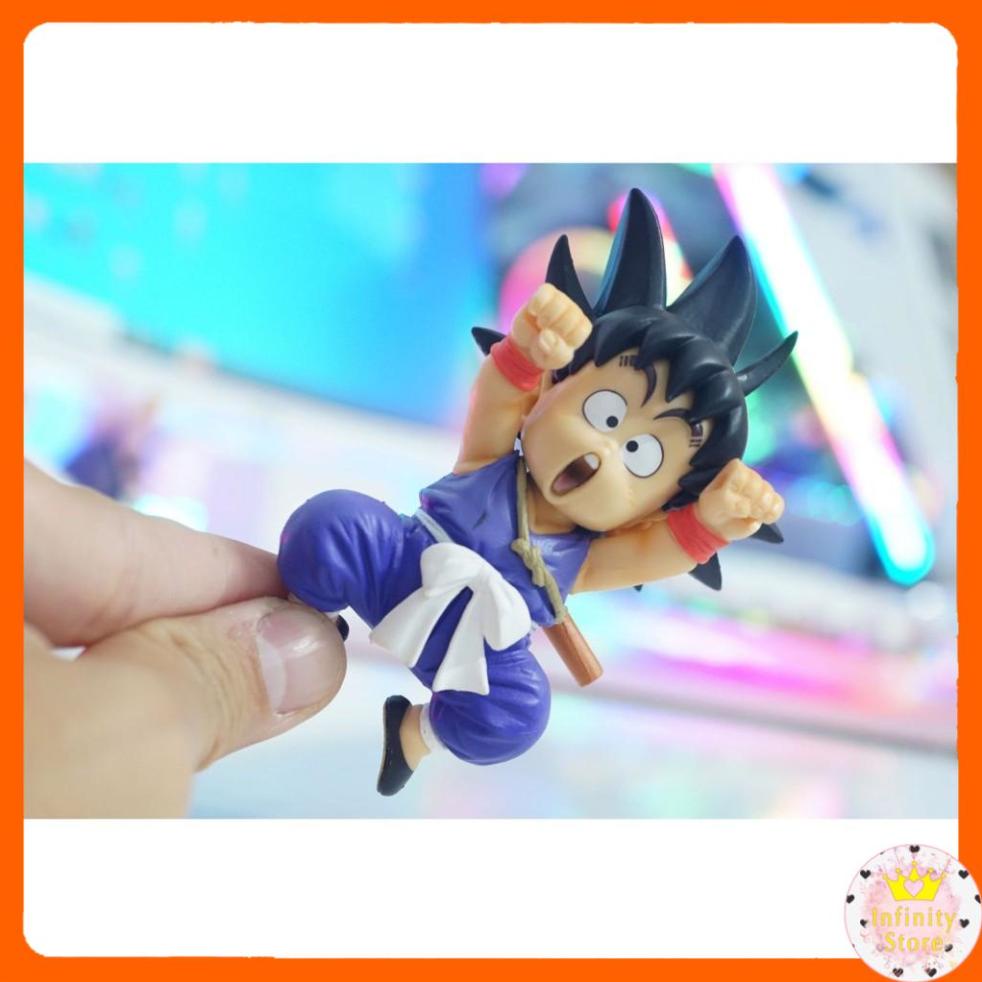 MÔ HÌNH GOKU KID FES CẦM GẬY 18CM INFINY DECOR