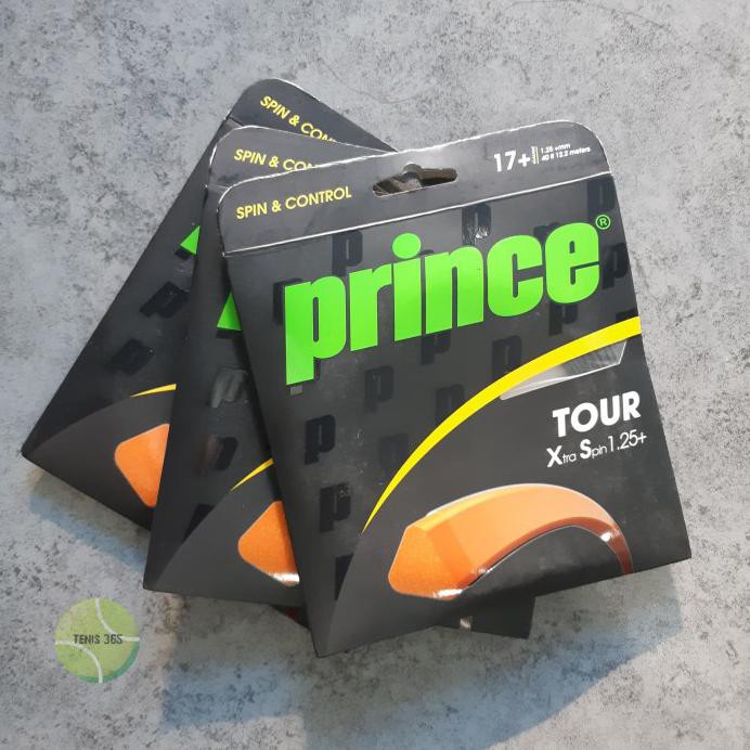 Dây Vợt Tennis + Bóng Tennis Trang Trí Nhà 777 Prince Tour Xtra Spin 125