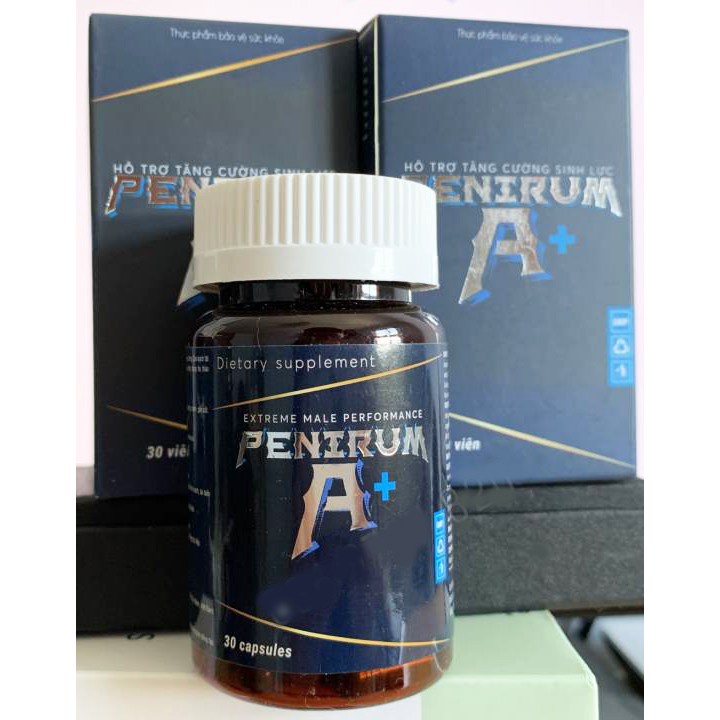 [CHÍNH HÃNG ] Penirum A+ - Hỗ trợ tăng cường sinh lực- LỌ 30 VIÊN