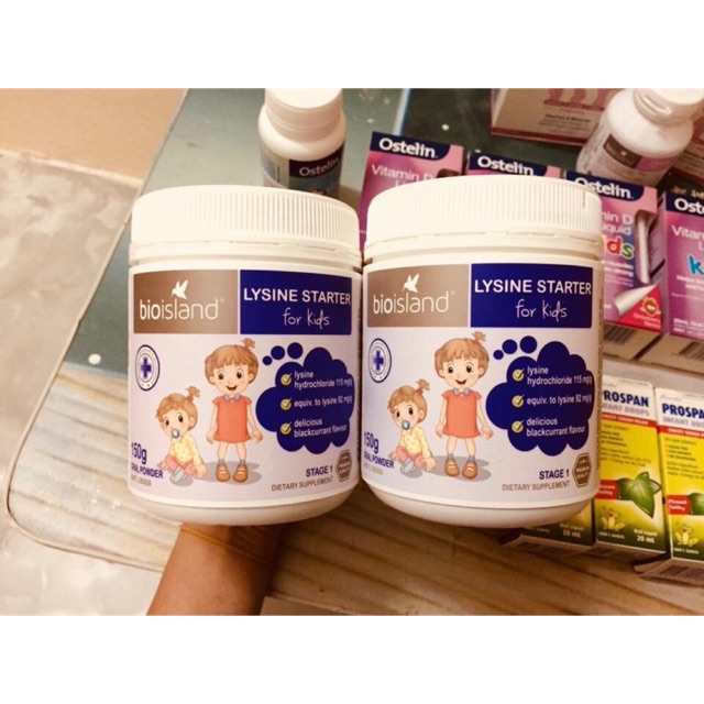 Bột lysine úc cho bé