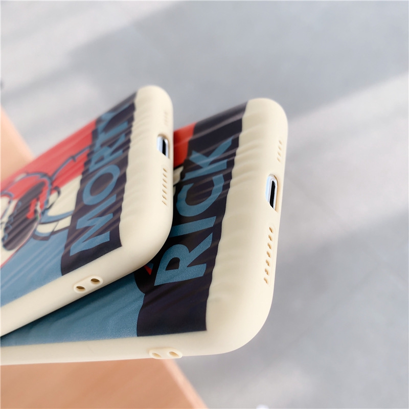 Ốp điện thoại hình vui nhộn cho IPhone 11 11pro max XSmax XR 6 7 8 6Plus 8plus | BigBuy360 - bigbuy360.vn