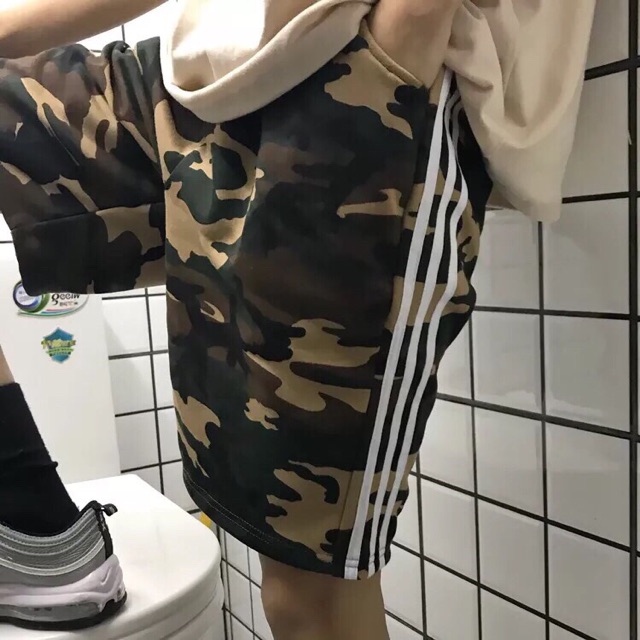 Quần short camo