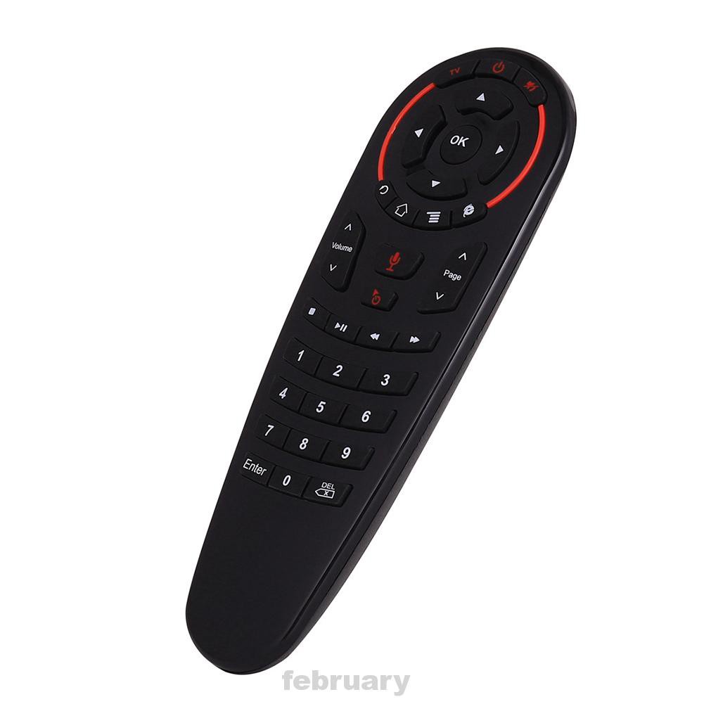 G30 Universal Wireless Battery Powered TV BOX Portable PC Voice Control Gyroscope 2.4GHz 2Key 33Key Air Mouse