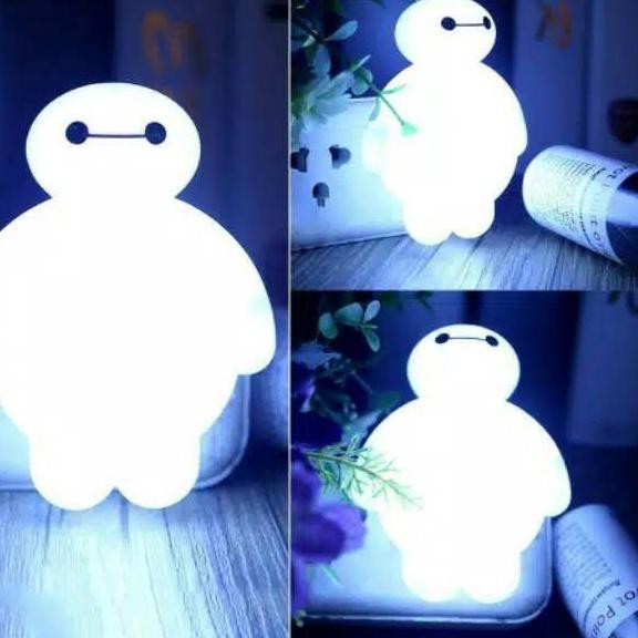 Đèn Ngủ Treo Tường Hình Baymax Dễ Thương 0gfx