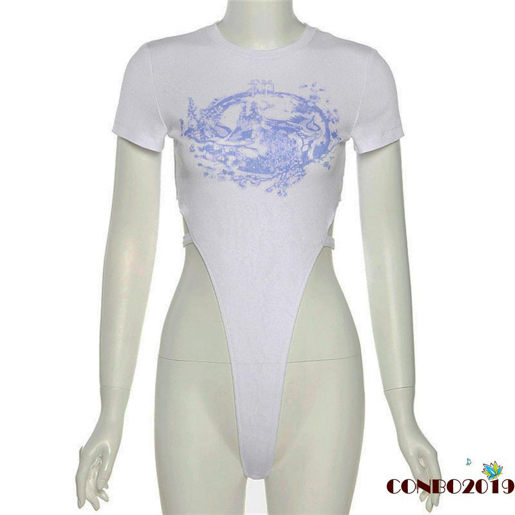 Bodysuit cắt xẻ táo bạo ôm dáng quyến rũ thời trang nữ