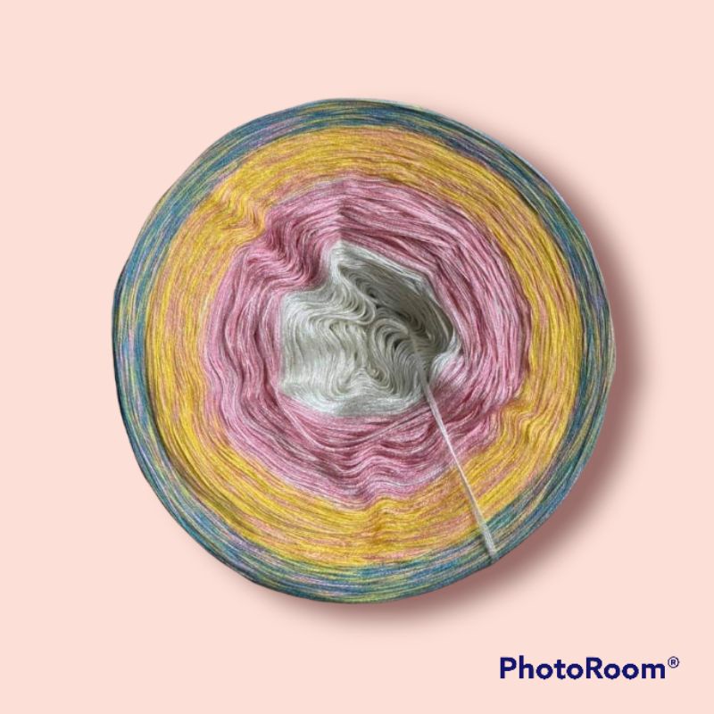 Sợi cầu vồng lụa siêu mềm mướt 390k/420g, 420k/500g