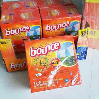 Giấy Thơm Quần Áo Bounce Mỹ 160 Tờ