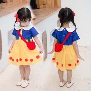 Đầm Công Chúa bạch tuyết cho bé