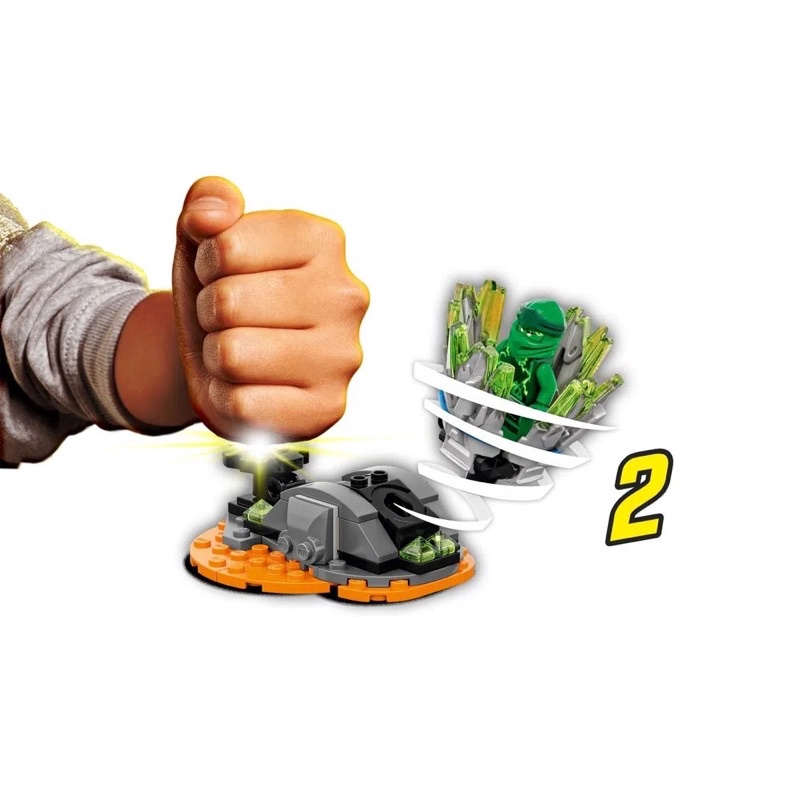 Lắp ráp Con quay lốc xoáy Ninjago 2021 Kai 11548 Cole 11547 Lloyd 11549
