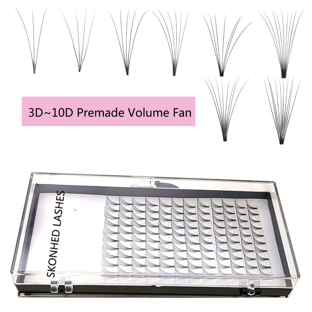 Lông Mi Giả 12 Đường Cong Dày 0.07 Làm Thủ Công