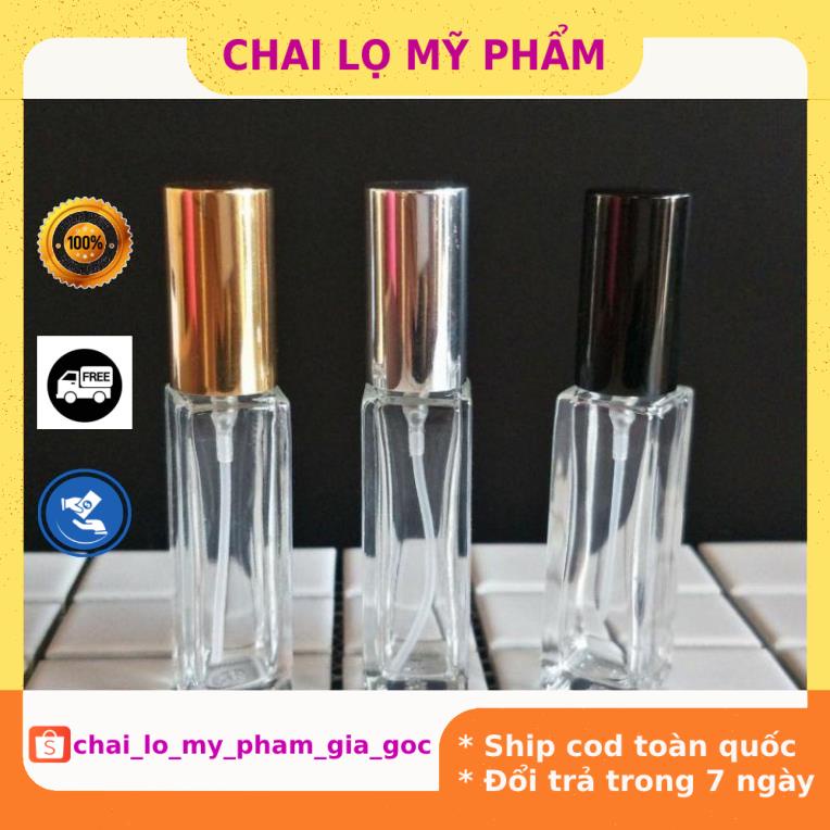 Lọ Chiết Nước Hoa ❤ GIÁ TỐT NHẤT ❤ Chai lọ chiết nước hoa 10ml 5ml đựng dầu thơm , phụ kiện du lịch