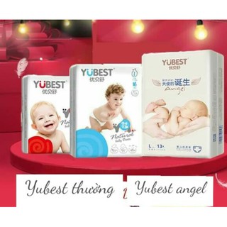 [Sỉ - lẻ giá tốt-TP Hà Nội] Bỉm Yubest thường/ Yubest Angel cao cấp dán/quần S132/M108/L96/XL84/L96/XL84/XXL72