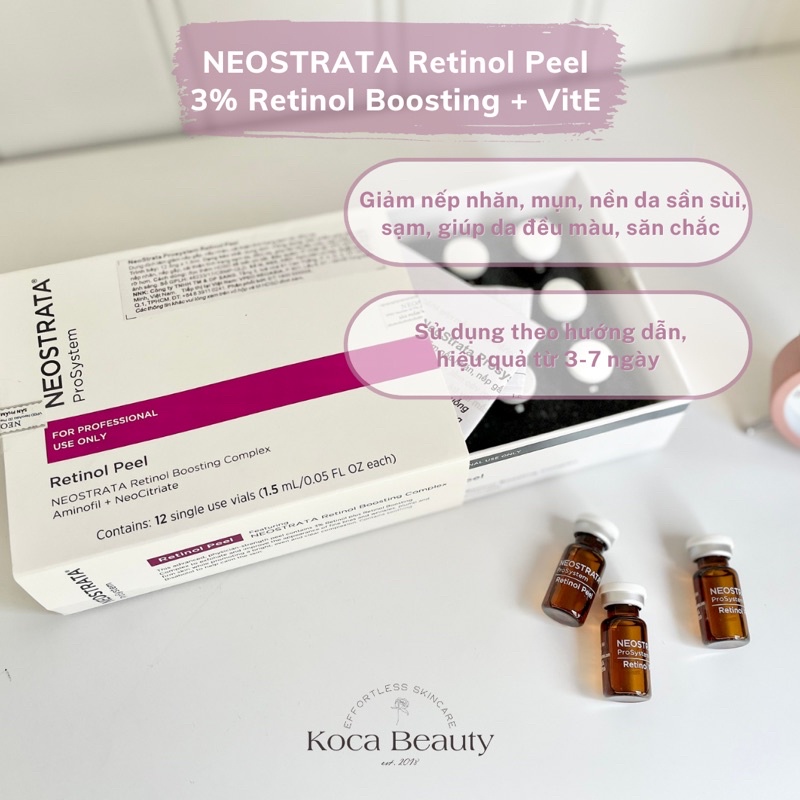 Retinol Peel da giúp săn chắc