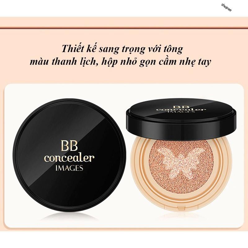 Bộ trang điểm chuyên nghiệp chính hãng Phấn nước, kem nền BB, phấn mắt, phấn má, mascara, bút dạ kẻ mắt + cọ trang điểm