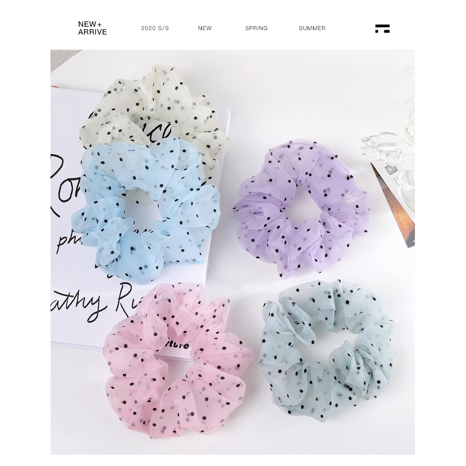 Dây buộc tóc kiểu dáng thời trang đơn giản cho nữ