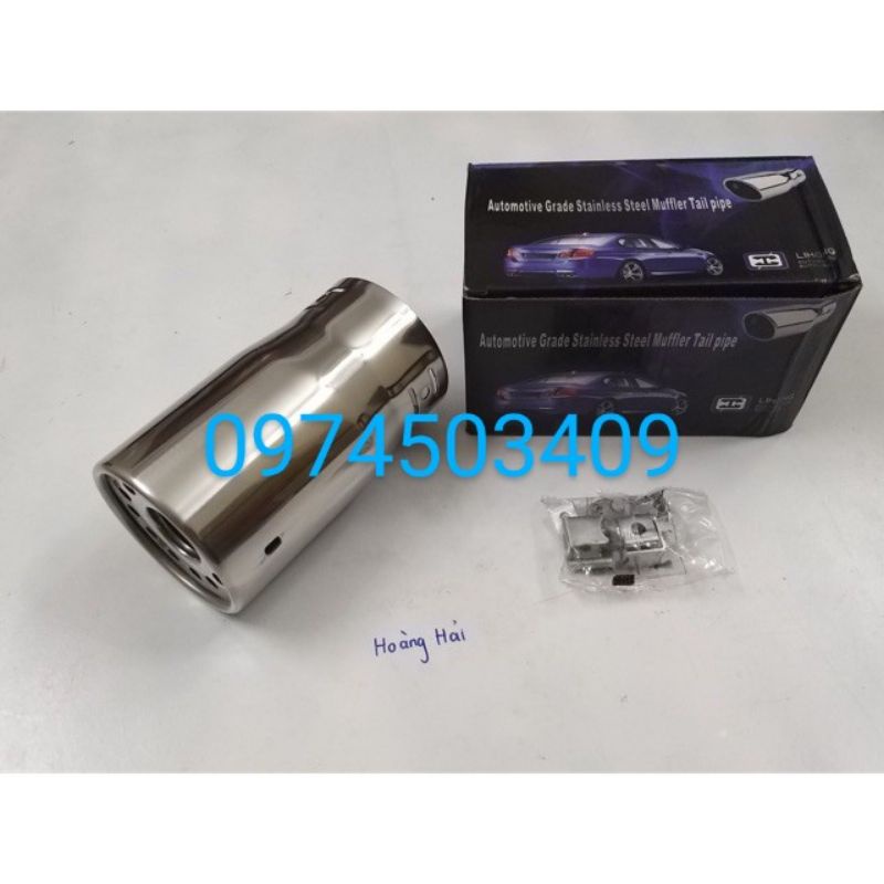 Chụp ống xả cổ pô ô tô  có thể lắp Innova, Fortuner