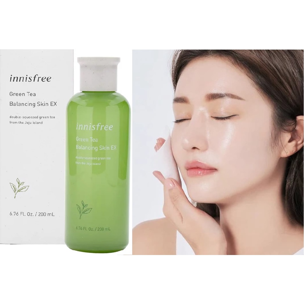 Nước Hoa Hồng Trà Xanh Innisfree Green Tea Balancing Skin EX