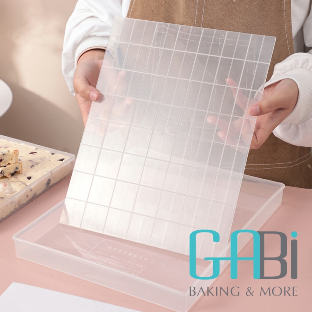 Bộ khuôn nhựa làm kẹo nougat, bánh bông tuyết