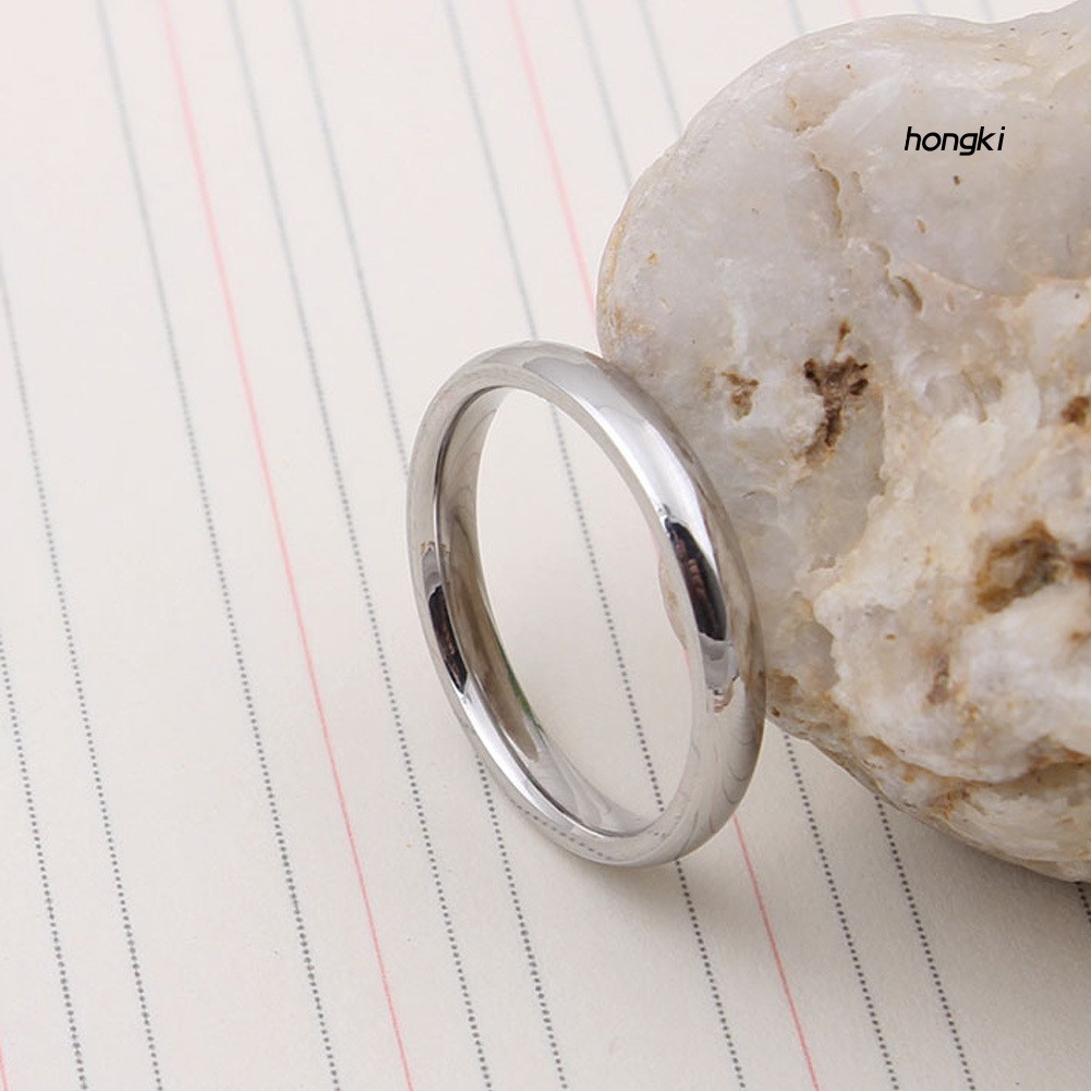 Nhẫn trơn đơn giản trẻ trung dành cho cặp đôi