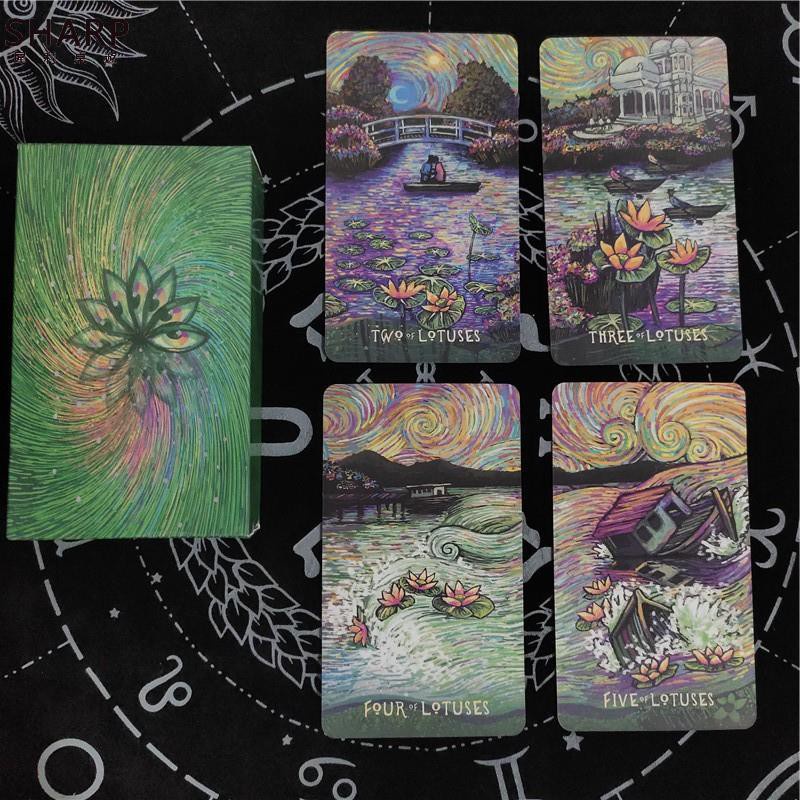 <Giao hàng 24h>Tarotscopes Bộ bài Oracle Cosma Visions Oracle~SFVN