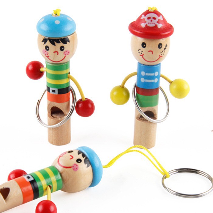 Kèn (còi) Hải tặc - Đồ chơi gỗ- Baby Toys