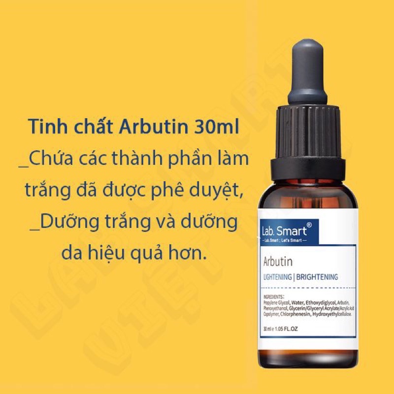 Tinh chất serum [XANH HI-TEC] ARBUTIN giảm nám, tàn nhang 30ml DrHsieh LabSmart Đài loan