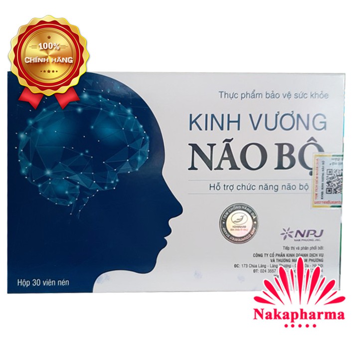 ✅  Kinh Vương Não Bộ - Hỗ trợ chức năng não bộ, bảo vệ thần kinh, giảm thiểu năng tuần hoàn não