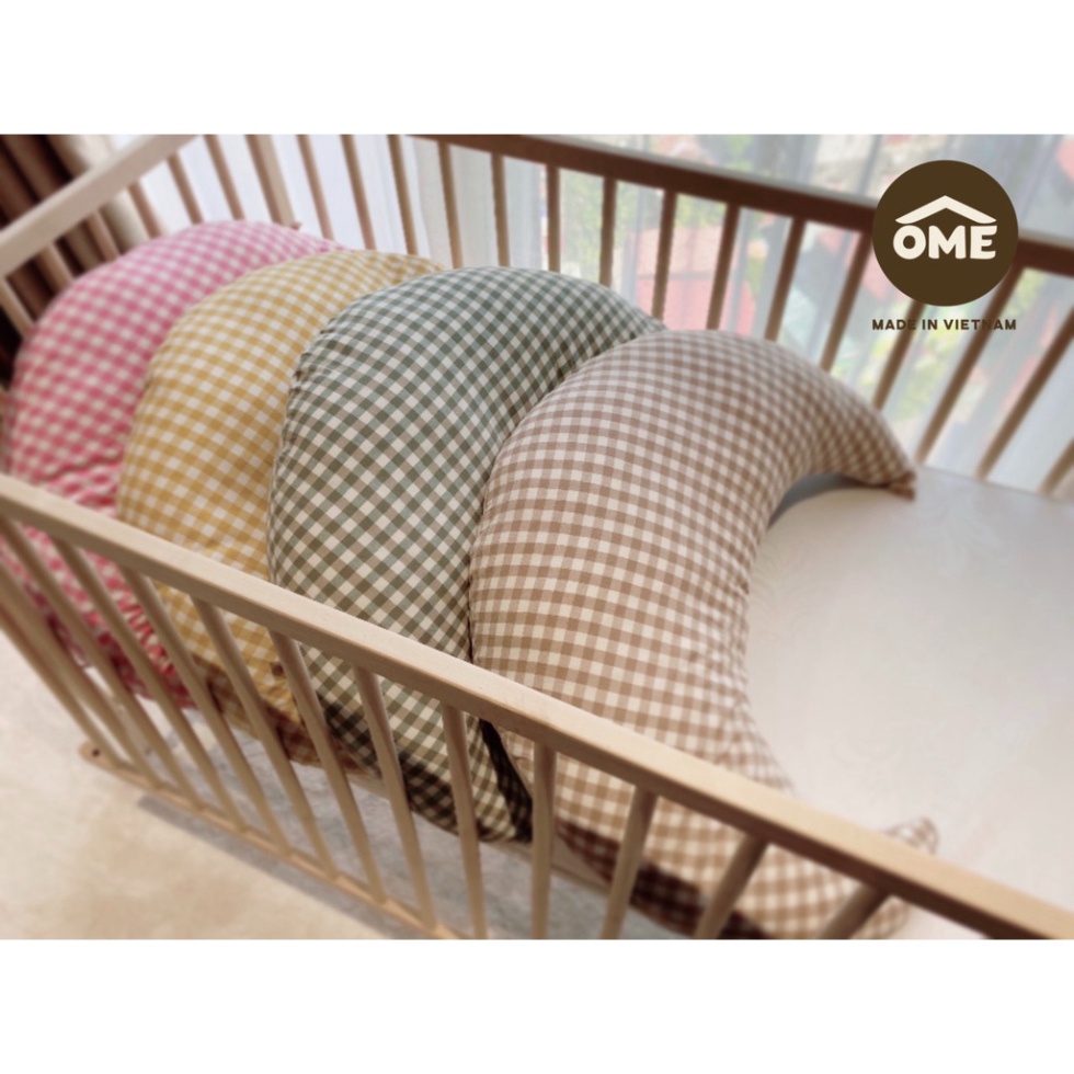 Gối ôm mặt trăng đa chức năng  kiêm gối chặn và gối gác chân cho bé | Gối ôm cho bé sơ sinh deal Sock