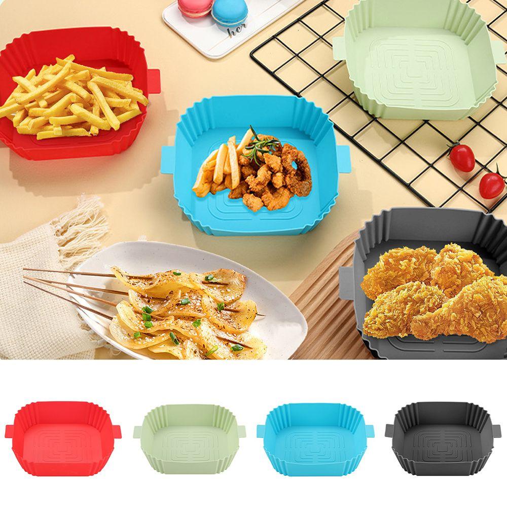 Giỏ Silicone Hình Vuông Thay Thế Cho Nồi Chiên Không Dầu